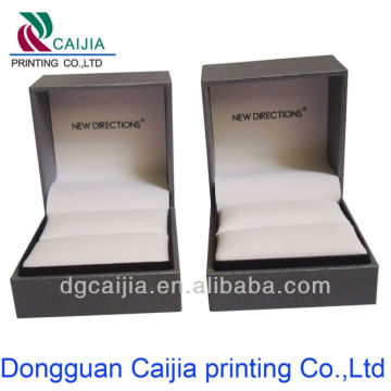 custom faux leather pendant boxes/customized leather bracelet boxes/faux leather ring gift boxes