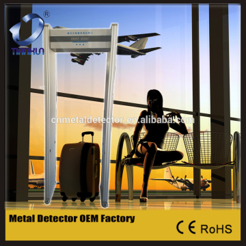 TX-500 Public security check Magnetometers portable walk through metal detector price