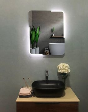 Rectangular Bathroom Vantiy LED Lighted Mirror