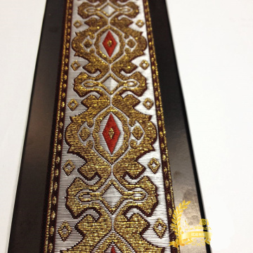 Wholesale Gold ribbon embroidery wind Polyester