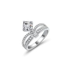 Wedding Ring 925 Silver CZ Engagement Rings