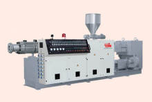 Double Screws Extruder Twin Parallel Different Direction