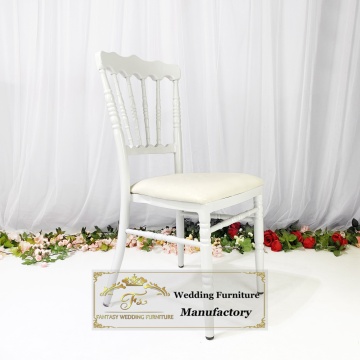 Wholesale White Napoleon Chairs for Wedding Hall Decoration