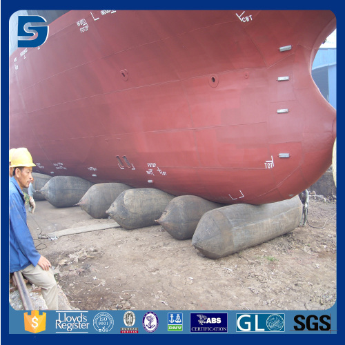 SH-A712 marine rubber ship launching airbag for ship launching