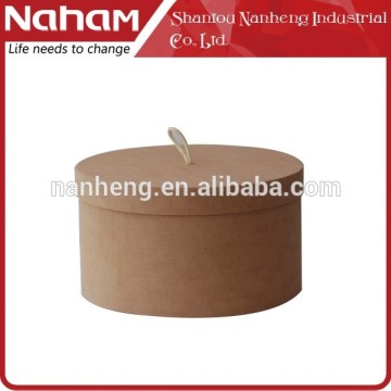 NAHAM home organizer Jewelry box toy box Round Storage Box