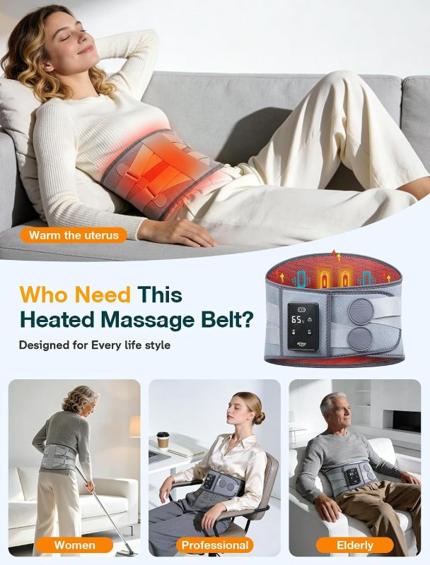 Heating Pad for Back 67", Lower Back Massager