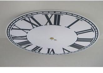 Round Silent Mechanical Wall Clock DIY Art Decorative Clock