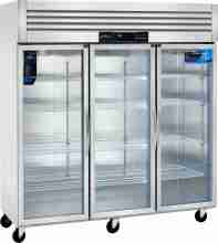 Manufactory Direct Easy Clean Airtight Sleek Designed Three Door Display Cabinet