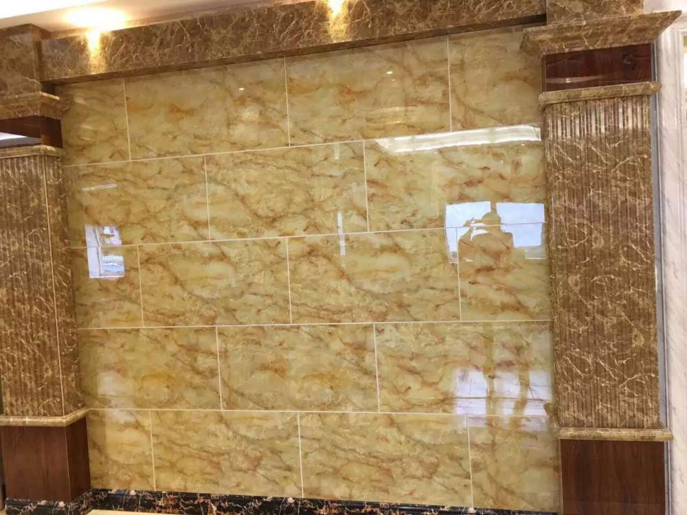 1.22m * 2.44m decorative uv pvc marble wall panels