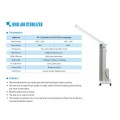 UVC Ultraviolet LED strip 254 NM germicidal sterilizer