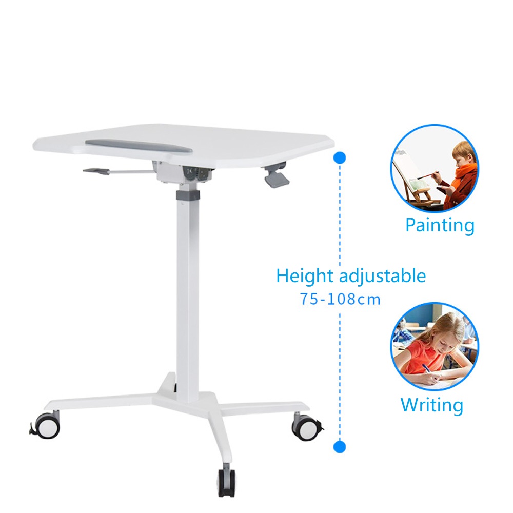 Movable bedside nurse stand