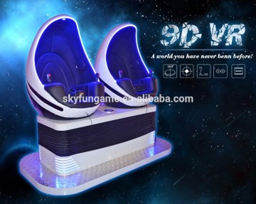 Skyfun factory price games Virtual Realty 9d Vr cinema Vr simulator ride with best box and helmet