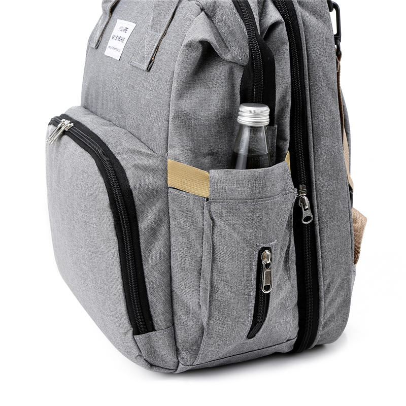 Custom quality hiking travel mami mummy back pack baby backpack diaper bag with changing station