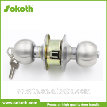 High-grade SOKOTH brand aluminum alloy knob door lock, Cylindrical Handle Lock,round handle cylindrical lock