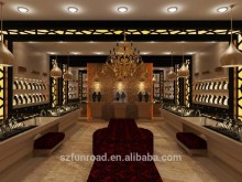 Elegant custom design jewellery shop fitting