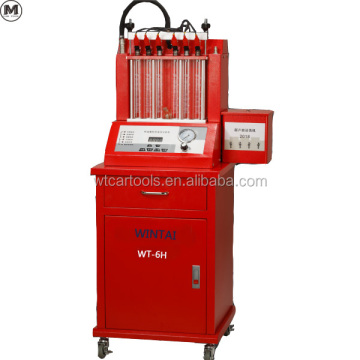 6 Cylinder Fuel Injector Cleaning and Testing Machine