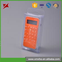 Different plastic recyclable PET transparent double folded blister packing