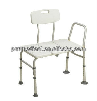 Folding safety equipment shower bench/bath chairs with back