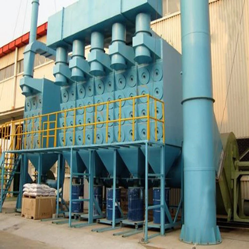 Cylinder type dust collector system