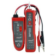 Lightweight Handheld LAN Cable Tester with RJ45 and RJ11 Line Finder