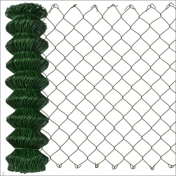 Galvanized chain link fencing/PVC Coated Chain Link fencing