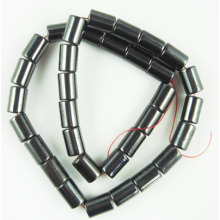 Perles Tube hématite 6X12MM