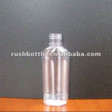 60ML plastic PET bottle flat bottle