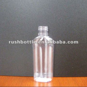 60ML plastic PET bottle flat bottle