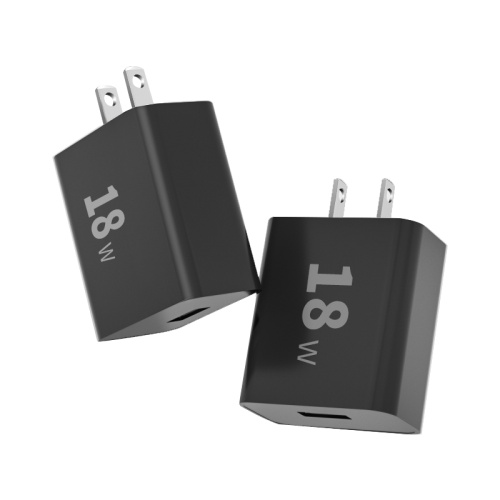 Neues Quick -Gebühr USB -Ladegerät 18W schneller Ladeanschluss USB -Wall -Ladegerät für Mobiltelefone
