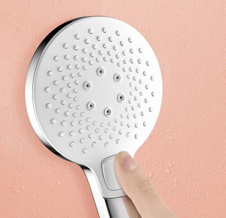 シャワーヘッドセルフクリーン3機能ABSハンドシャワー節水付き