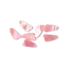 Wholesale flat back pink mother of pearl shell