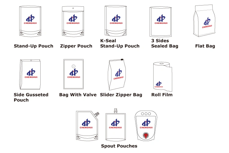 BPA Free Reusable Resealable Biodegradable Coffee Poly Bag Water Proof Plastic Bag