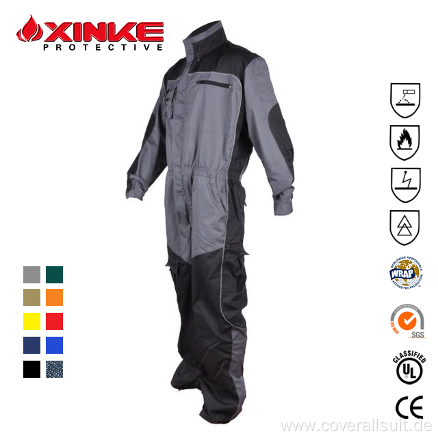 OEM wholesale advanced cotton flame retardant uniform smocks