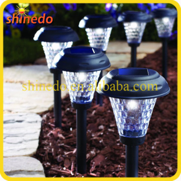 new design for yard Solar LED plastic Light