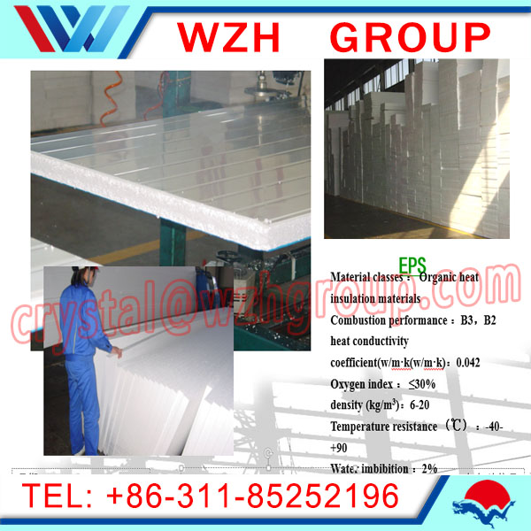 70mm High R Value Sandwich Roof Panel from china supplier