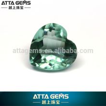 Large quartz crystals 14x14mm created green quartz synthetic crystal