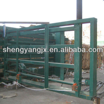 hot sale cardboard baler/waste cardboard press baler/automatic waste paper baler machine