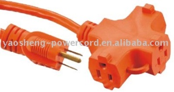 UL outdoor extension cords