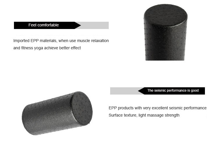 Fitness Equipment Sports Exercise High Density Round Foam Roller For Body Training