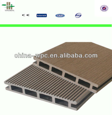 garden wood plastic composite decking