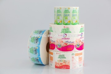 Custom Printing self adhesive labels home product self adhesive aluminium labels