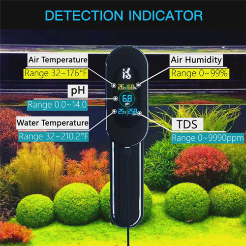 Wifi Temperature PH Meter Fish Aquarium Accessories