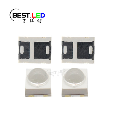 Orange 610nm LED Dome Lens 60-degree 150mA