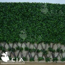 Interior artificial boxwood hedges fake topiary boxwood