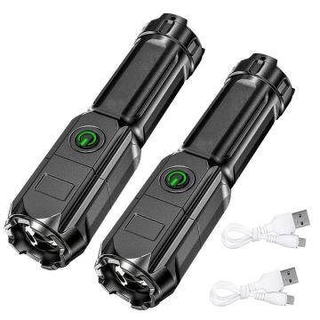 2024 Design Rechargeable Mini Bright LED Flashlights - Super Bright Torches