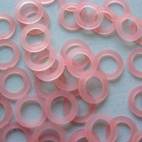 Oem / Odm Pink Rubber Sealing Washer With Different Size For Bsf Hydraulic Piston Seal