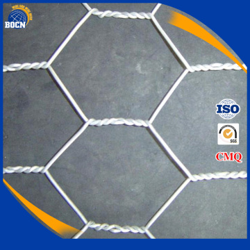 galvanised hexagonal wire netting