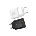Dual -Ports 12W USB -Wandladegerät für Mobiltelefone