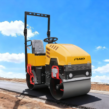 1ton Diesel Vibratory Double Drum Road Roller Compactor Asphalt Rollers Weight of Road Roller