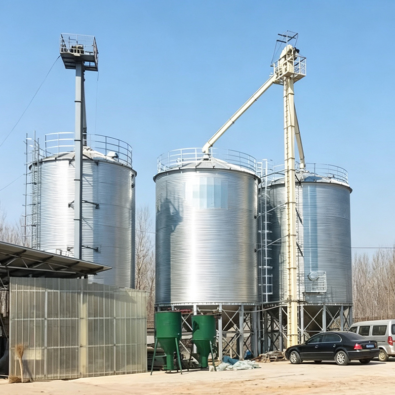 سیلو فولادی موجدار مونتاژ شده Assembled Corrugated Steel Silo